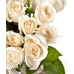 Composició floral de roses blanques